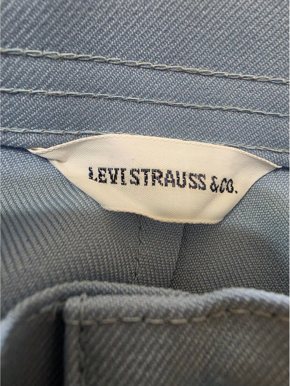 Levi's Light Blue Trouser Pants